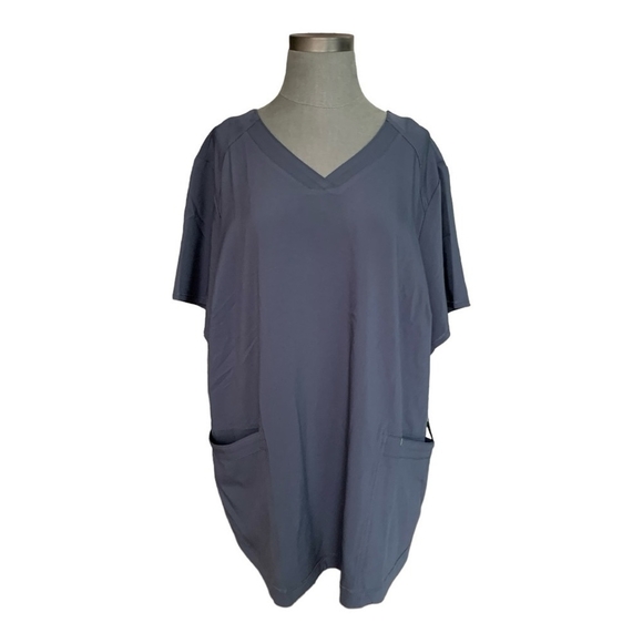 Women’s Top Barco Greys Anatomy Scrub Shirt Stretch Professional Wear Scrub Top - Picture 2 of 10